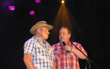 Birthday boy JASON gets more than he expected as DARREN's stooge!
