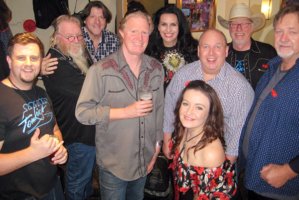 Backstage: MATT, ALLAN, JAKE, GLENN, NICKI, AMELIA, DARREN, BRYEN, TED