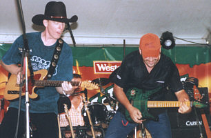 Chris Staff and Col Finley