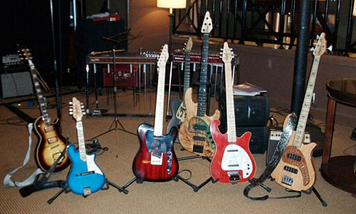 Tomkins guitars, Baritone guitar, basses, mandolin