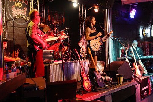 Nicki and band