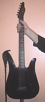 Black guitar