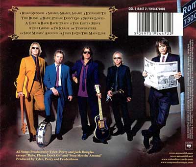 CD back cover