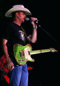 Gary Allan with Tomkins Guitar